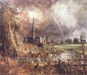 John Constable Salisbury Cathedral from the Meadows USA oil painting artist